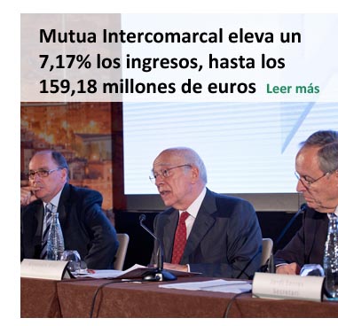 Mutua Intercomarcal eleva sus ingresos un 7,17 por ciento, hasta los 159.18 millones de euros