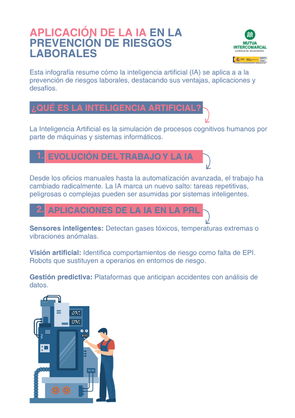 Aplicaci�n de la IA en la prevenci�n de riesgos laborales